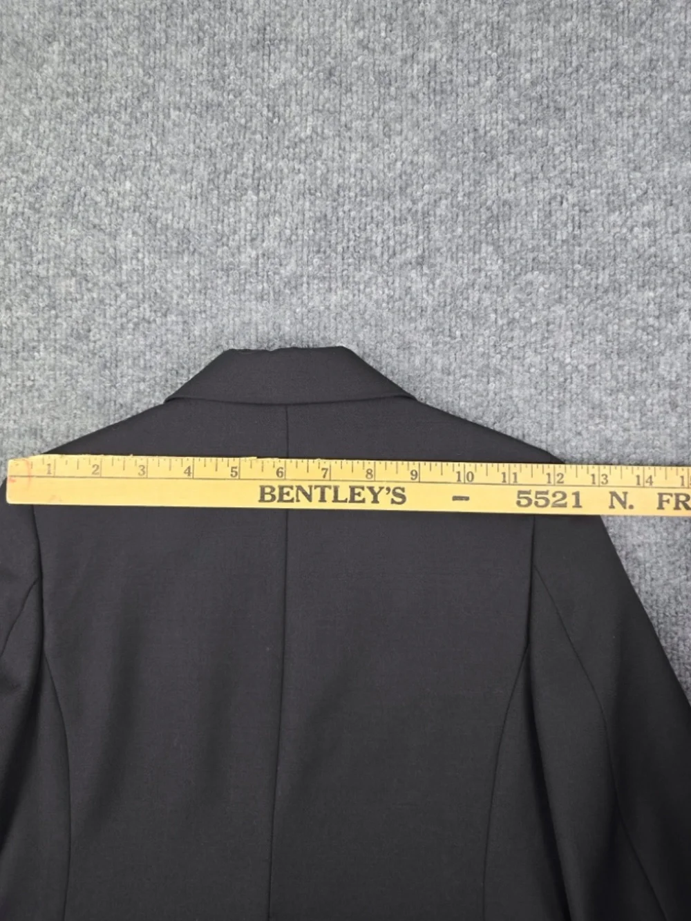 Polo Ralph Lauren Boys Wool Peak Lapel Tuxedo Jacket Blazer Black Size 5 Italy